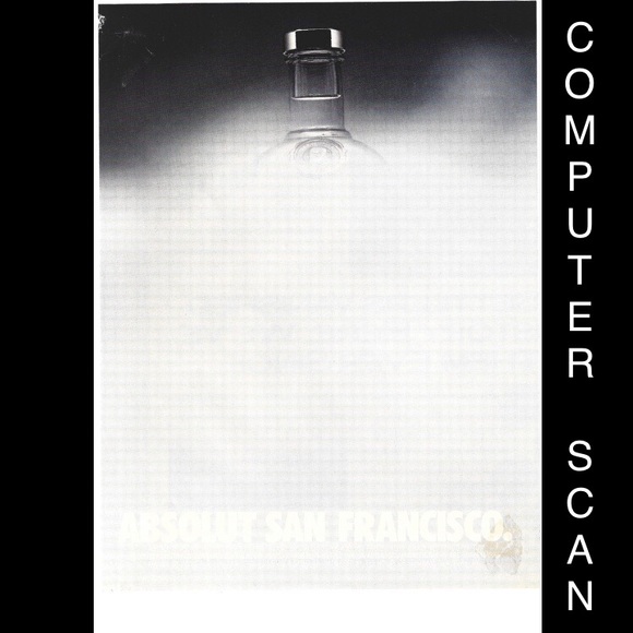 🔵[Absolut Vodka] ABSOLUT SAN FRANCISCO Original 1994 Vintage Magazine Ad - Picture 4 of 11